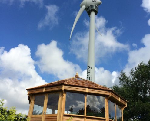 enclosed outdoor classrooms