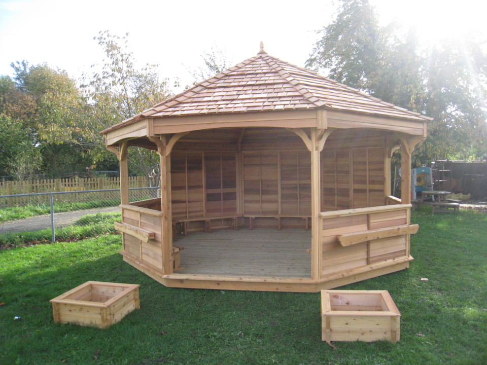 Outdoor Classroom Gazebos for Schools Made From Premium Materials