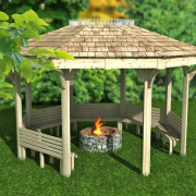 fire pit shelter & outdoor classroom