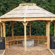 fire pit shelter & outdoor classroom