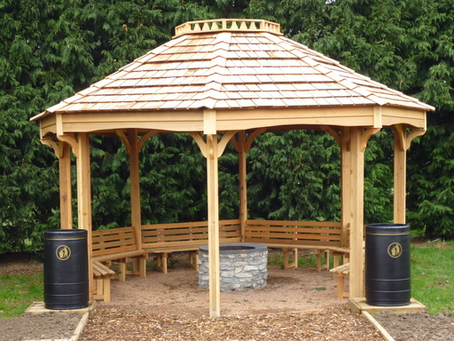 Fire Pit Shelter Outdoor Classroom The Hideout House Company